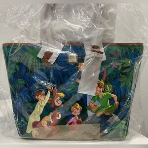 Brand new Disney Dooney and Bourke Peter Pan tote new with tags.